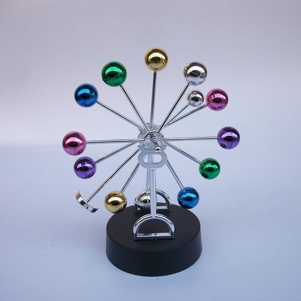 Colorful ball ornaments color perpetual celestial motion tracker Yong Heng Wing put science toys wiggler Ferris wheel