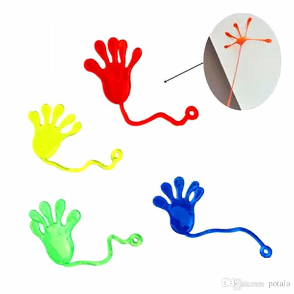 Novelty Kid Toys Nostalgic Classic Kids Party Supply Favors Mini Sticky Jelly Stick Slap Squishy Hands Squeezes Toy Carnival Prize Funny