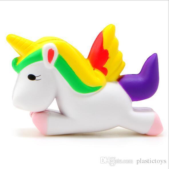 Unicorn Squishy Perfume Slow Rising Scented Fidget Squeeze Toys Cute Lovely Soft Gift Decoration Free Shipping SQU008