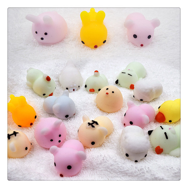 Squishy Slow Rising Jumbo Toy Bun Toys Animals Cute Kawaii Squeeze Cartoon Toy Mini Squishies Cat Squishiy Fashion Rare Animal