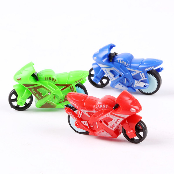 suzakoo Miniatures Toys super mini size motorcycle vehicle toy one set random color for children