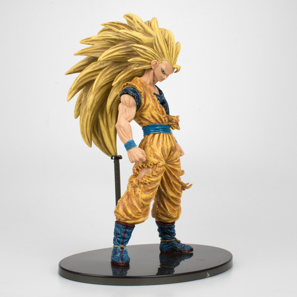Anime Dragon Ball Hand Super Saiyan Sun Wukong Super Warrior Awakening Model Toy Doll