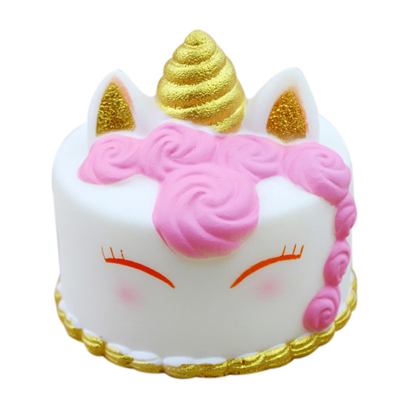 25PCS Kawaii Cartoon Unicorn Squishies Cake Slow Rising Cream Scented Stress Reliever Toys Soft Squeeze Toy AIJILE