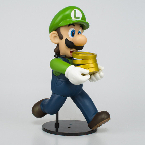 Gree Super Mario anime movable running Mario hand model car decoration toy doll gift