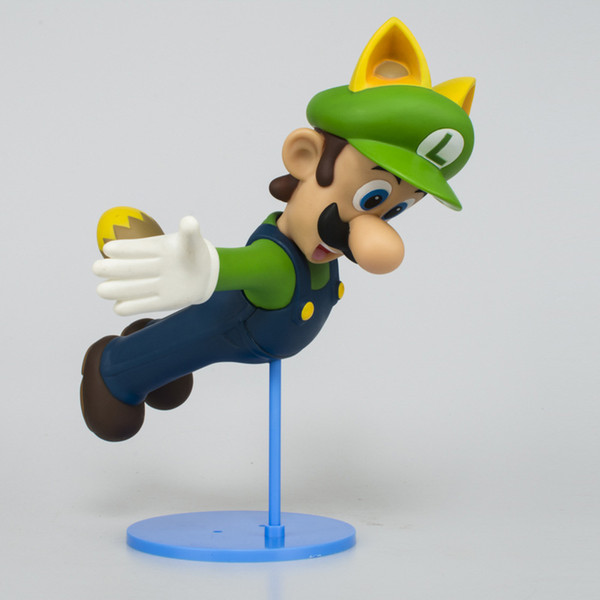 Gree-fly Super Mario anime movable running Mario hand model car decoration toy doll gift