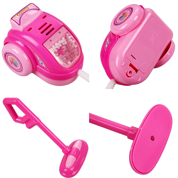 Educational Simulation Electric Dust Catcher Toy Kids Pretend Play Cleaning Toys for Children