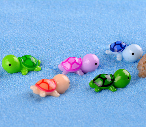 Sea Turtle Figure Animal Tortoise DIY Toys Home Garden Office Fish Tank Decorations 0.9