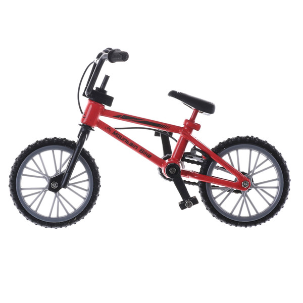 Creative Game Suit Mini Finger Bmx Toys Mountain Bike BMX Fixie Bicycle Finger Scooter Toy Children Grownup Red Green Blue