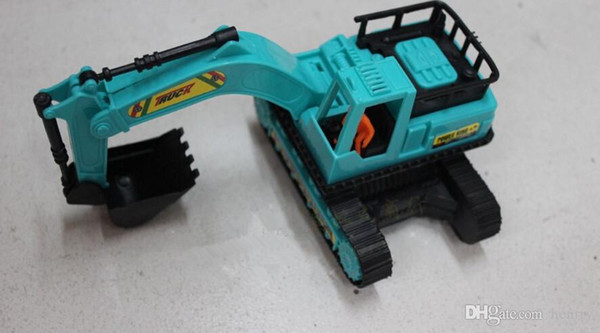 Educational toys, power control excavator truck model inertia