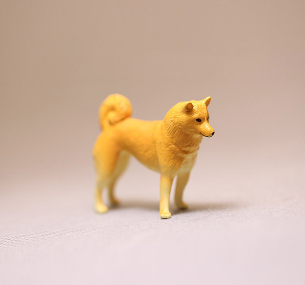 wholesale,Simulation animal yellow dog PVC figure Miniatures Toys Education Toys simulation toys ,