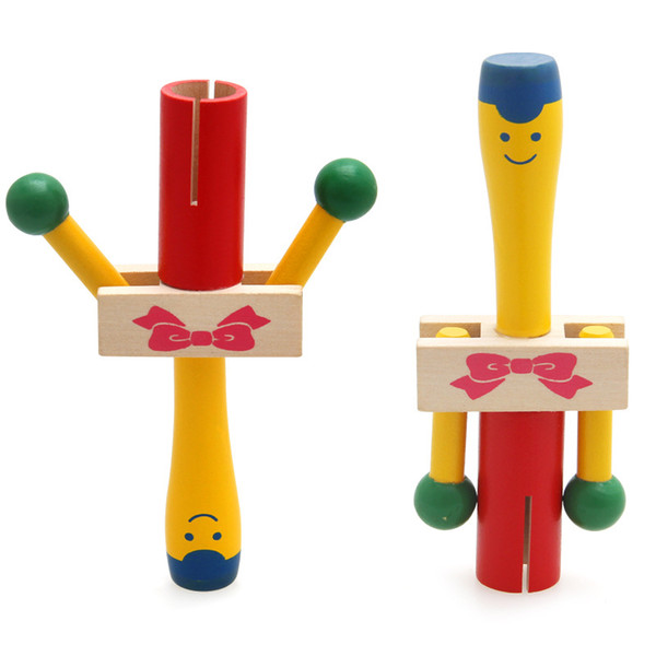 Wooden Rounded Rod Instruments Musical Toy Percussion Music Teaching Aids Early Childhood Informative Baby Toys 4yb X