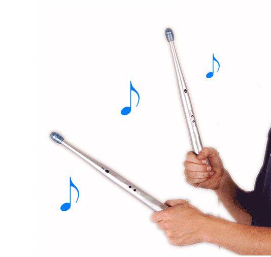 Electronic Musical Drumstick Novelty Gift Educational Toy for Kid Child Children Electric Drum Sticks Rhythm Percussion Air Stix