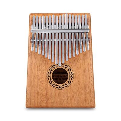 W-17t 17 key karimba thumb piano mahogany body musical instrument puzzle toy
