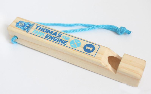 2016 new Drums & Percussion Wooden Train Whistle Kids Pretend Play Children Percussion Music Tomas Homas free shpping