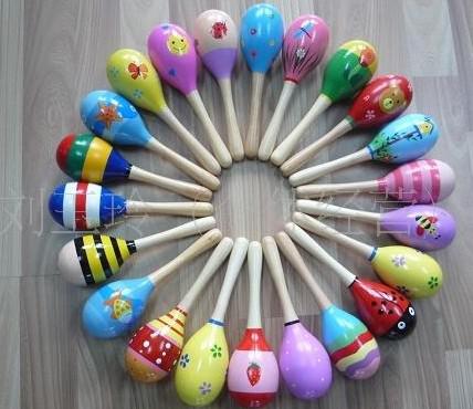 Toy Rattle Cute Mini Baby Sand Hammer maracas musical instrument Free Shipping