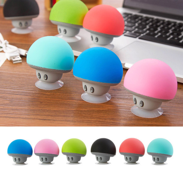 50 Mushroom Speaker Wireless Mini Bluetooth Speaker Portable Speakers for Car Waterproof Stereo Bluetooth Speaker for iPhone Android Mobile