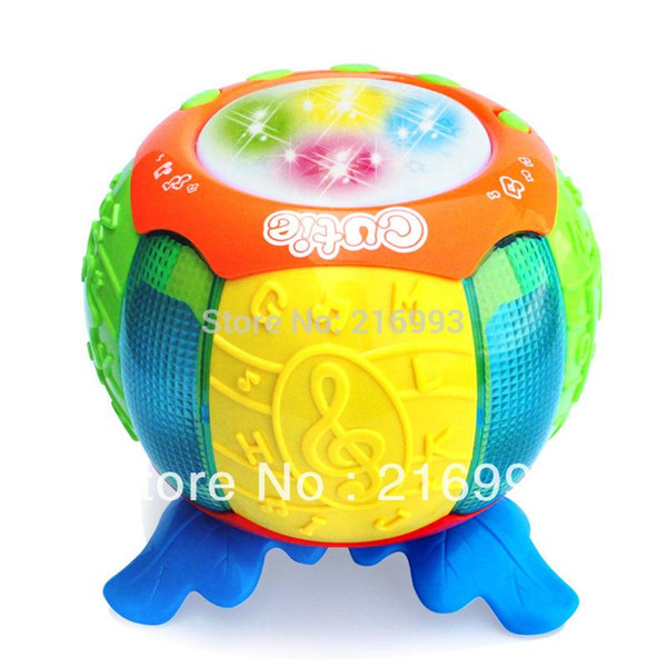[New arrival] [Hot sale] Child music pat drum Hand pumpkin clap story telling drum Plastic model gift
