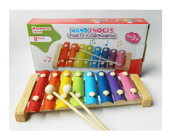 Kids toy Wooden music piano infant teaching aids Early childhood educational music aids Musical enlightenment teaching 2088