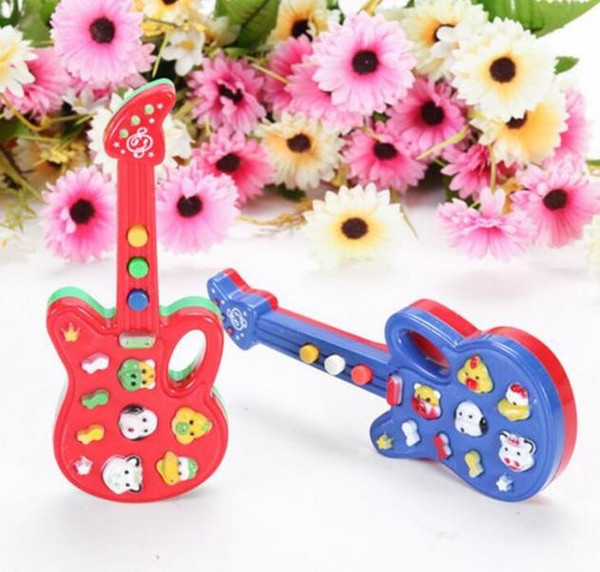 Newly Children Baby Kids Electronic Guitar Nursery Rhyme Developmental Music Toy Gifts