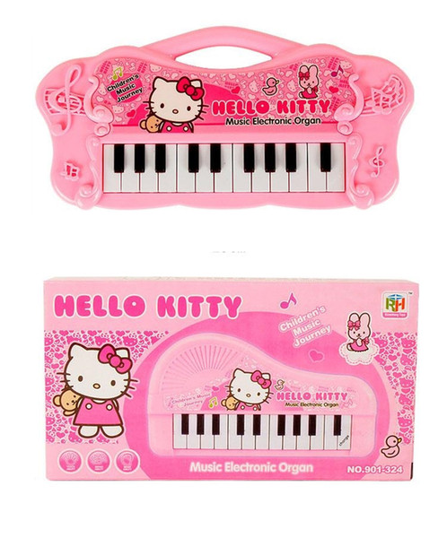 Hello Kitty Electronic Organ Multi-functional Piano Education Toy Musical Instrument Stall Hot Sale Toys Free DHL