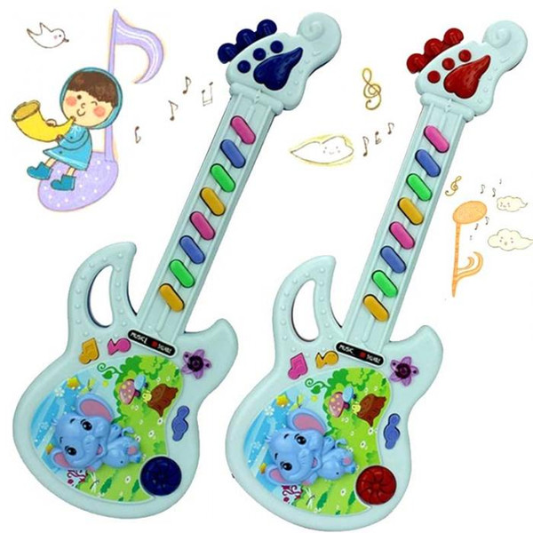 1 piece Musical Educational Toy Baby Kids Children Portable Guitar Keyboard Developmental Cute Toy