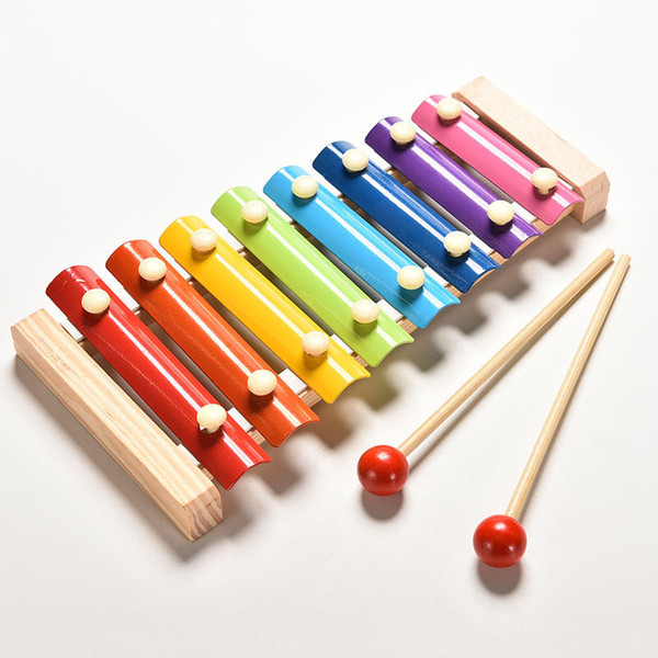 Musical Toys Wholesale Wisdom Juguetes 8-Note Toys Music Instrument Learning&Education Wooden For Children Kid