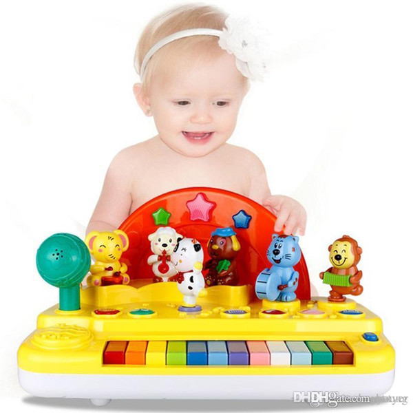 Early Childhood Music Toy Baby Educational Toys Mini Electronic Organ Musical Instruments Toy For Kids Cartoon Electronic Keyboard Organ
