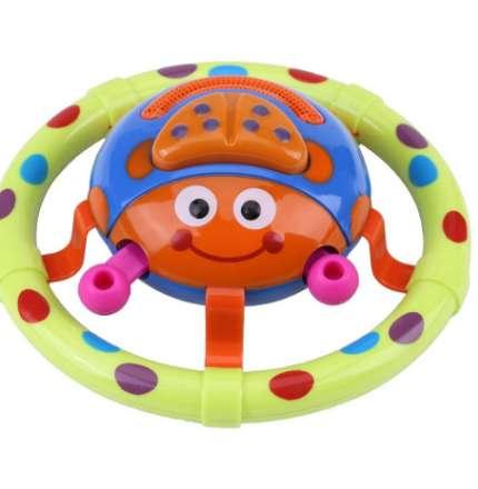 1Pc Baby Musical Toys Cute Ladybug Baby Hand Grasp Toy with Sound Insect Children Musical Educational Toys For Children