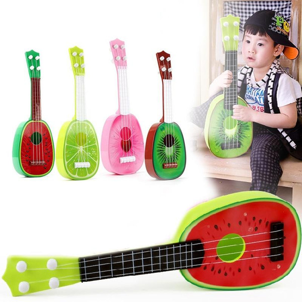 Kids Fruit Ukulele Ukelele Uke Small Guitar Musical Instrument Toy Gift