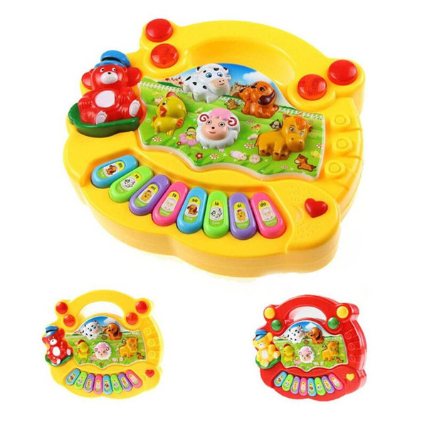New Musical Instrument Baby Kids Toy Children Musical Educational Animal Farm Piano Music Development Toys Children Gift