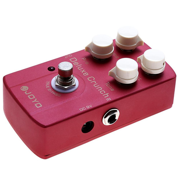 JOYO Electric Guitar Effect Pedal Deluxe Crunch Metal Instrument Spare Part Deluxe Crunch Luxury Distorted Classic Crunch
