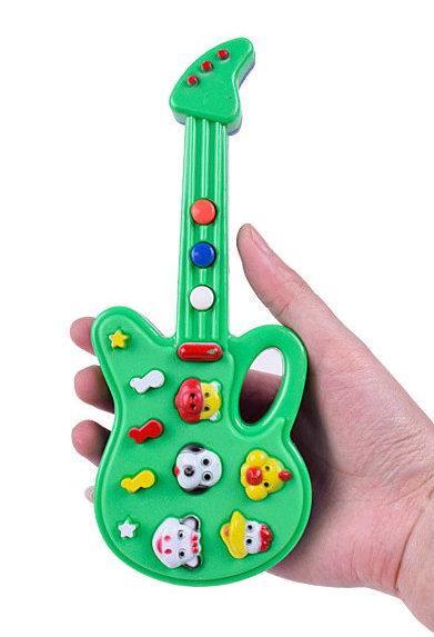 20pcs New Fashion Cartoon toy guitar High Quality Music Electric Guitar Kids Musical Instruments Educational Toys For Children Gifts