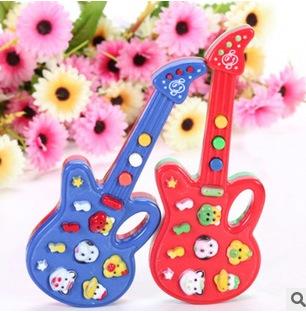 Children's electronic music guitar 12 nursery infant toy electronic organ