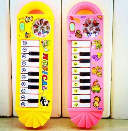 Children Mini Electronic Keyboard Portable Intelligent Musical Toy Electronic Keyboard Early Education Tool