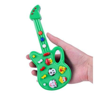 DHL 144pcs New Fashion Cartoon toy guitar High Quality Music Electric Guitar Kids Musical Instruments Educational Toys For Children Gifts