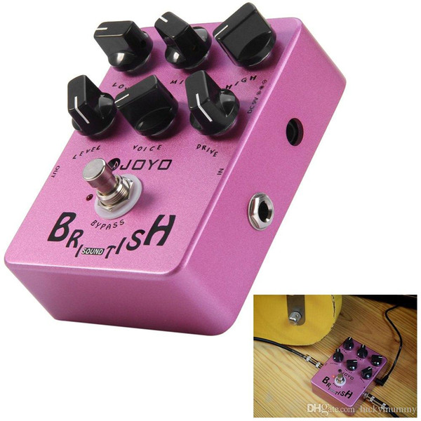 JOYO True Bypass Design British Sound Amp Simulator Electric Guitar Effect Pedal Amplifier Simulator Get Tones Inspired By Marshall Amps