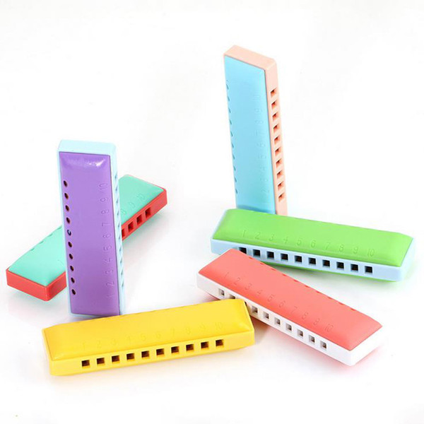 Factory direct puzzle toys harmonica creative enlightenment early education musical instruments baby toys color wholesale free shipping