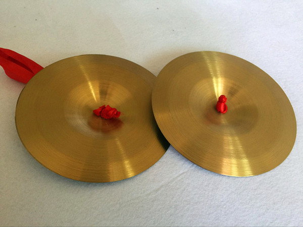 Free shipping child Percussion toys Parent-child Early education Pure copper Cymbals Gong