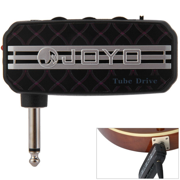 JOYO Mini Pocket Design Tube Drive Sound Guitar Amplifier Plug Headphone Amp Clean / Distortion Sound Effect with Earphone Output