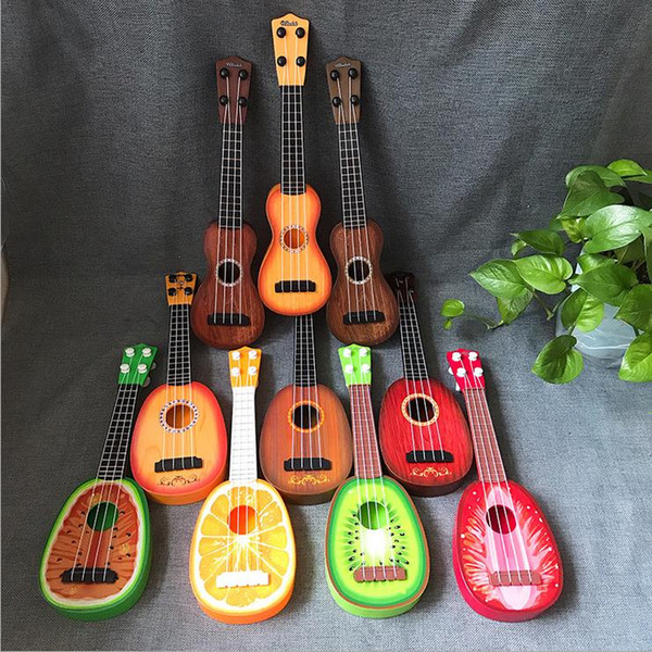 Children's Guitar Simulates Euclidean Fruit Guitar Suitable for Movie Studio Gift Wooden Euclidean