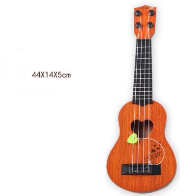 Simulation Ukulele Mini Four-string Can Play Enlightenment Early Education Music Toy Guitar Novelty Toys Children's Trumpet Musical Instrume
