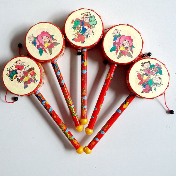 The traditional toy manufacturers selling hand drum musical instrument factory direct joy auspicious peace large Congyou