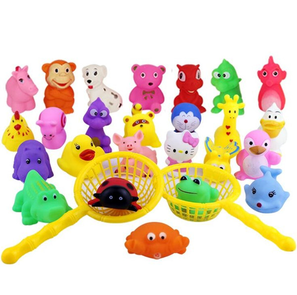 200pcs/lot Wholesale mini Rubber duck bath duck Pvc with sound Floating Duck Fast delivery Swiming Beach