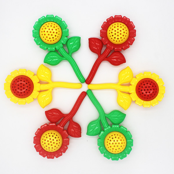 Sunflower Jingle Rattle Morning Exercises Gymnastic Dance Children Kindergarten School Group Team Sports Teaching aids