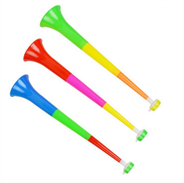 Football Stadium Cheer Horns European Cup Vuvuzela Cheerleading Horn Random Color Musical Instruments Removable Kids Trumpet Toys