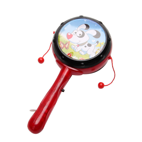 Light emitting colorful rattle hot flash infant