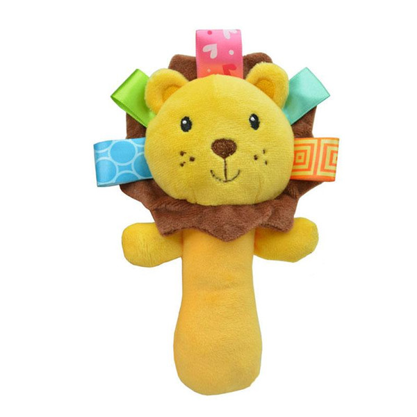 2018 Cute Cartoon Animal Musical Rattle Plush Infant Baby Toys Cute Toy For Newborn Baby Infant 11-162