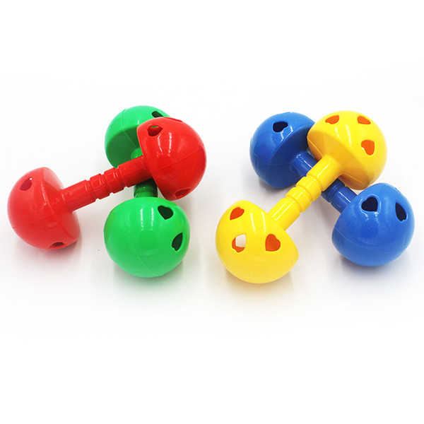 Mushroom Jingle Dumbbell Rattle Morning Exercises Gymnastic Dance Children Kindergarten School Group Team Sports Teaching aids