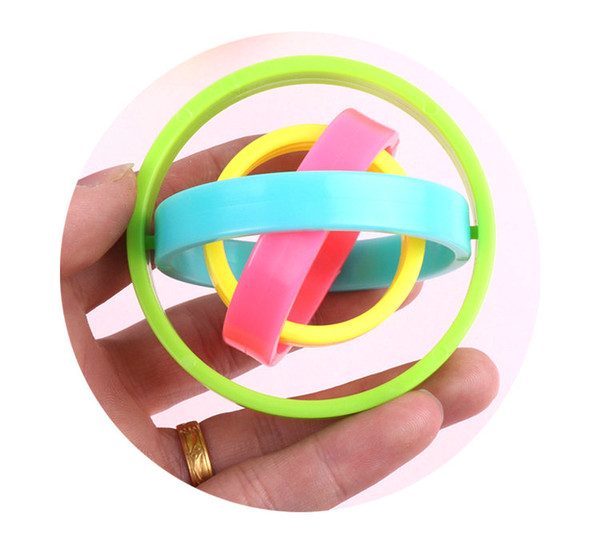 DHL 240pcs Creative rotation kids toys Factory direct sales of new plastic fingertips gyro decompression toy magic finger gyro spiral toys