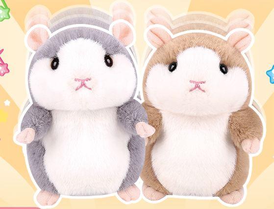 Simulating Electric Hamster Learning to Talk Hamster Plush Toys Speaking Recording Learning to Talk Walking Mouse Early Teaching Toys